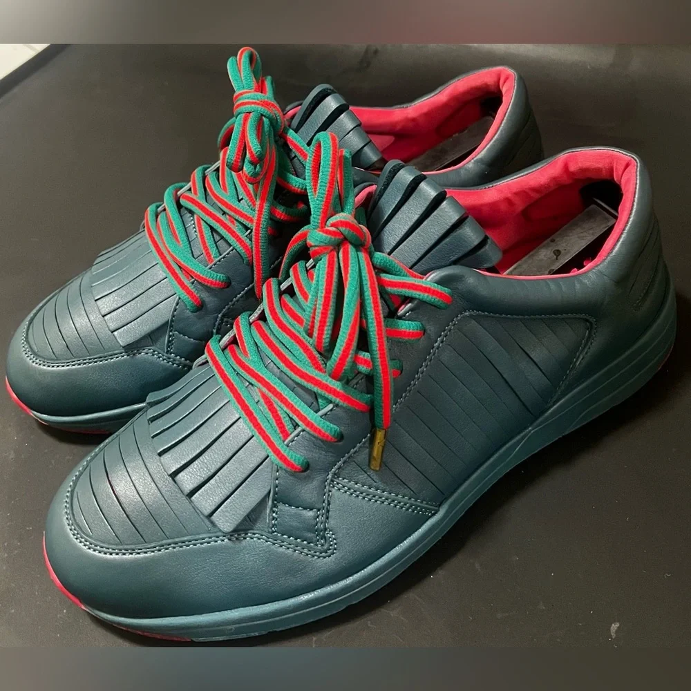GUCCI FRINGE CASUAL SNEAKER | SIZE 8G | 9US - Picture 3 of 10